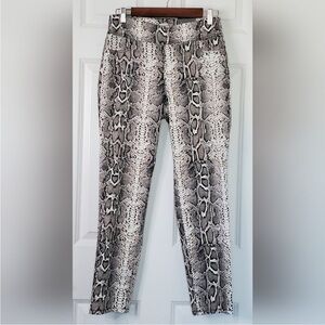 Van Heusen Snake Print Women's Straight Leg Pants